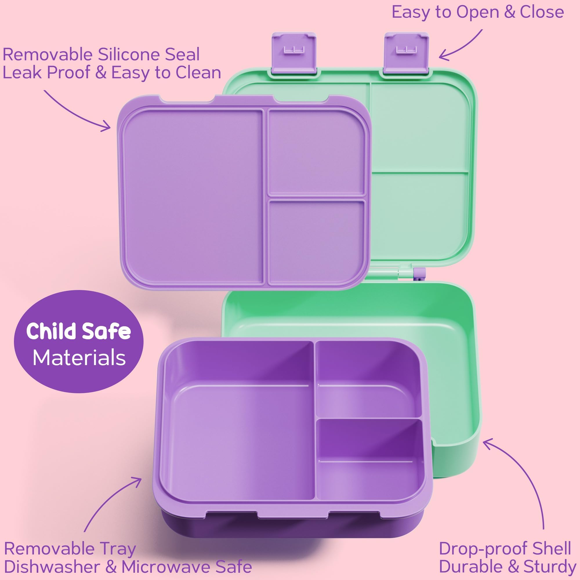 Fimibuke lunch set in use at school showcasing ready-to-eat convenience