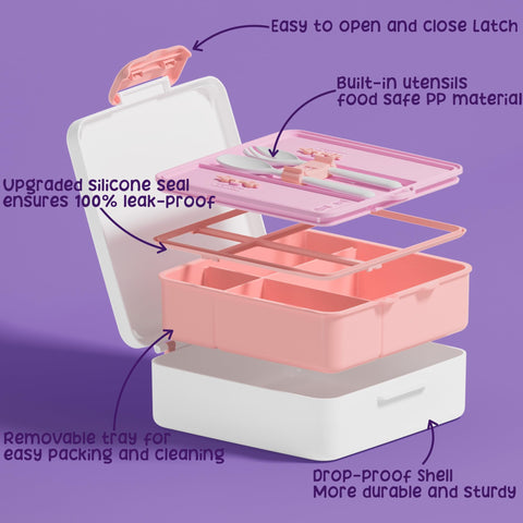 Fimibuke insulated lunch bag interior with roomy storage and ice pack