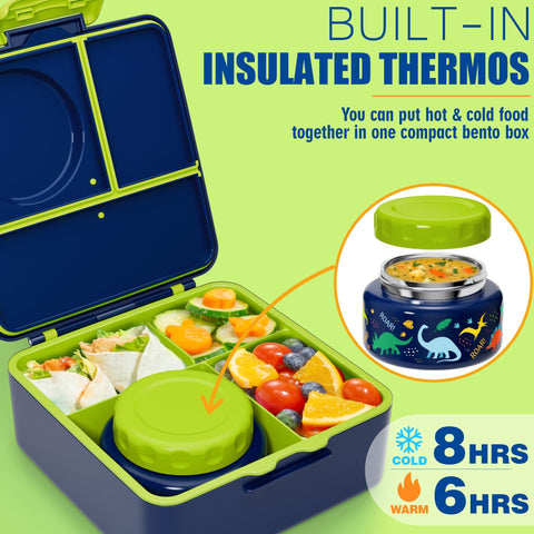 Fimibuke insulated lunch bag exterior with handle for easy carrying benefit