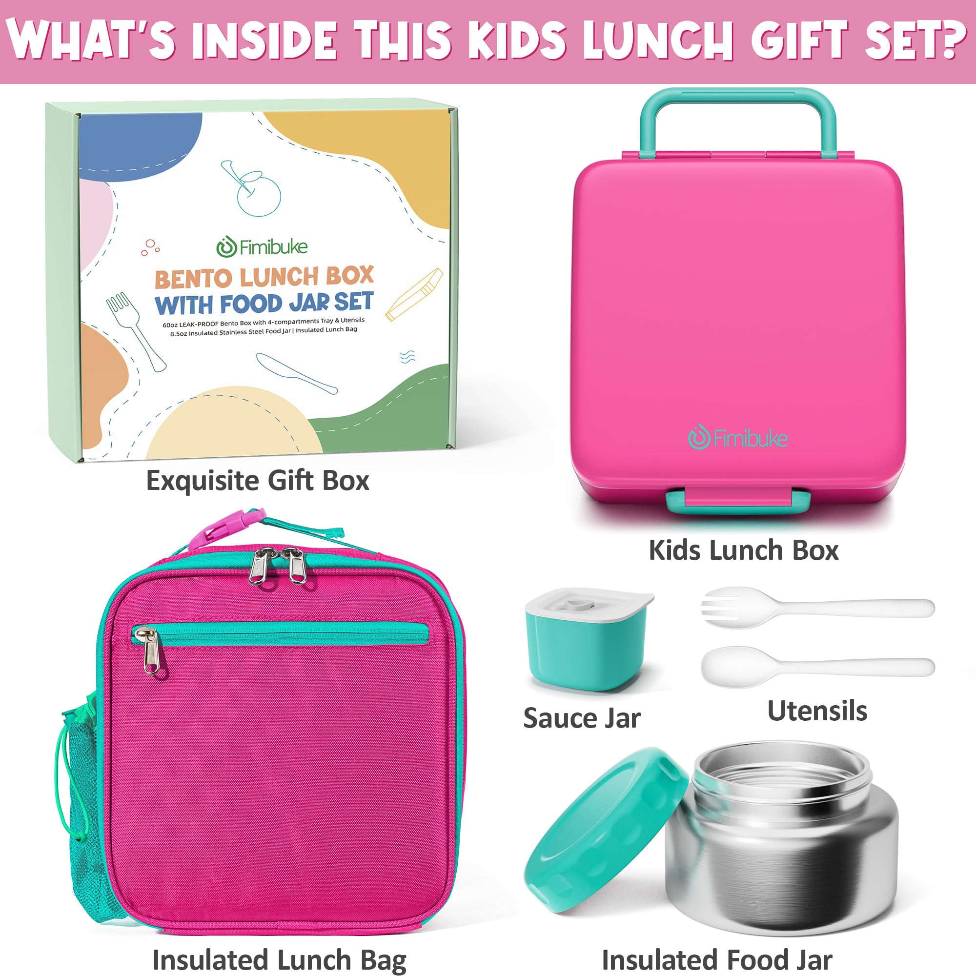 Fimibuke utensils and sauce cup displayed for easy packing and use