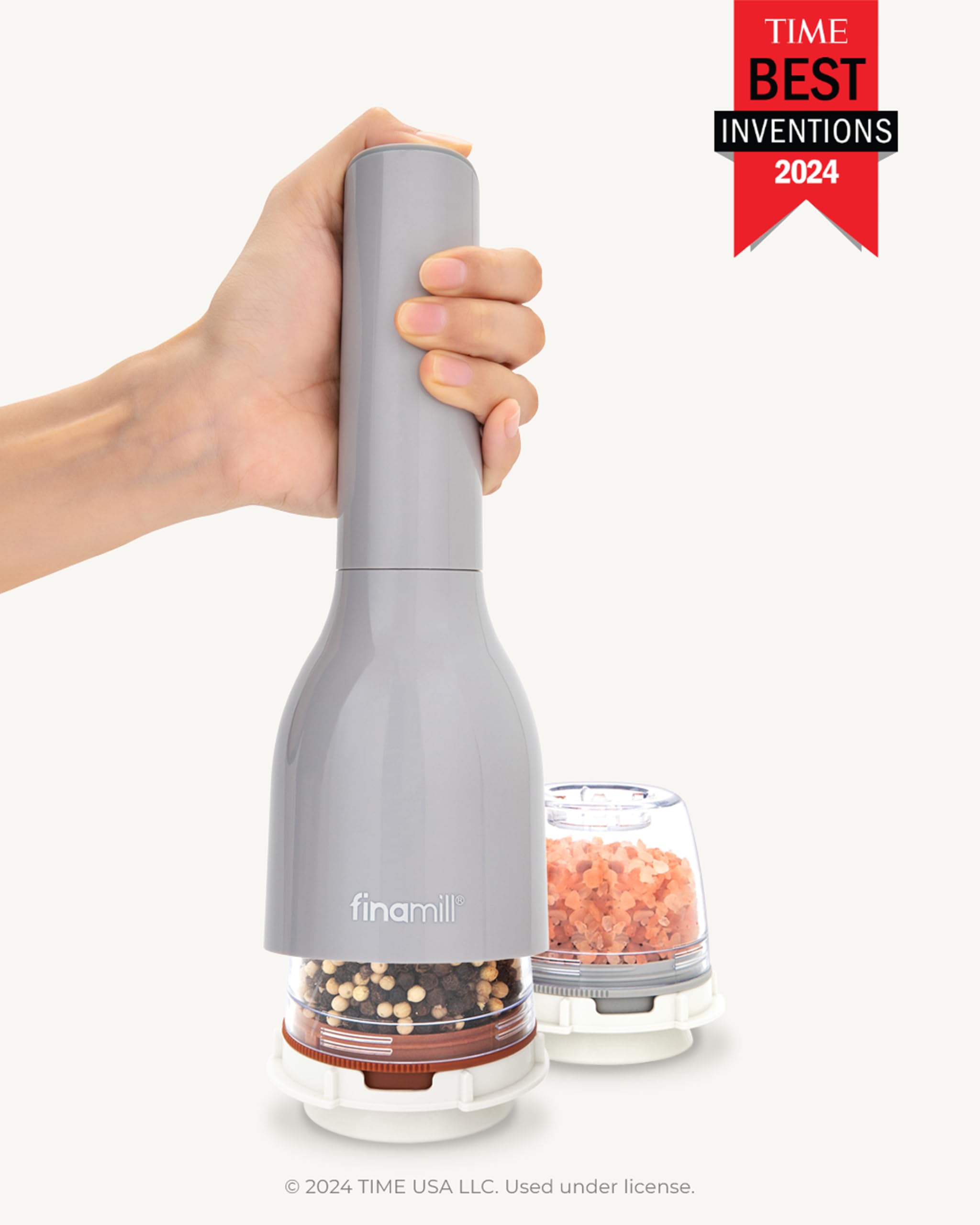 FinaMill ceramic grinding element detail for consistent, durable seasoning results