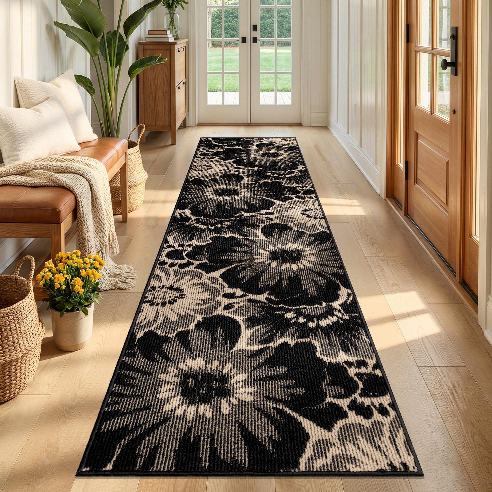 Findosom in an entryway lifestyle scene creating welcoming warmth