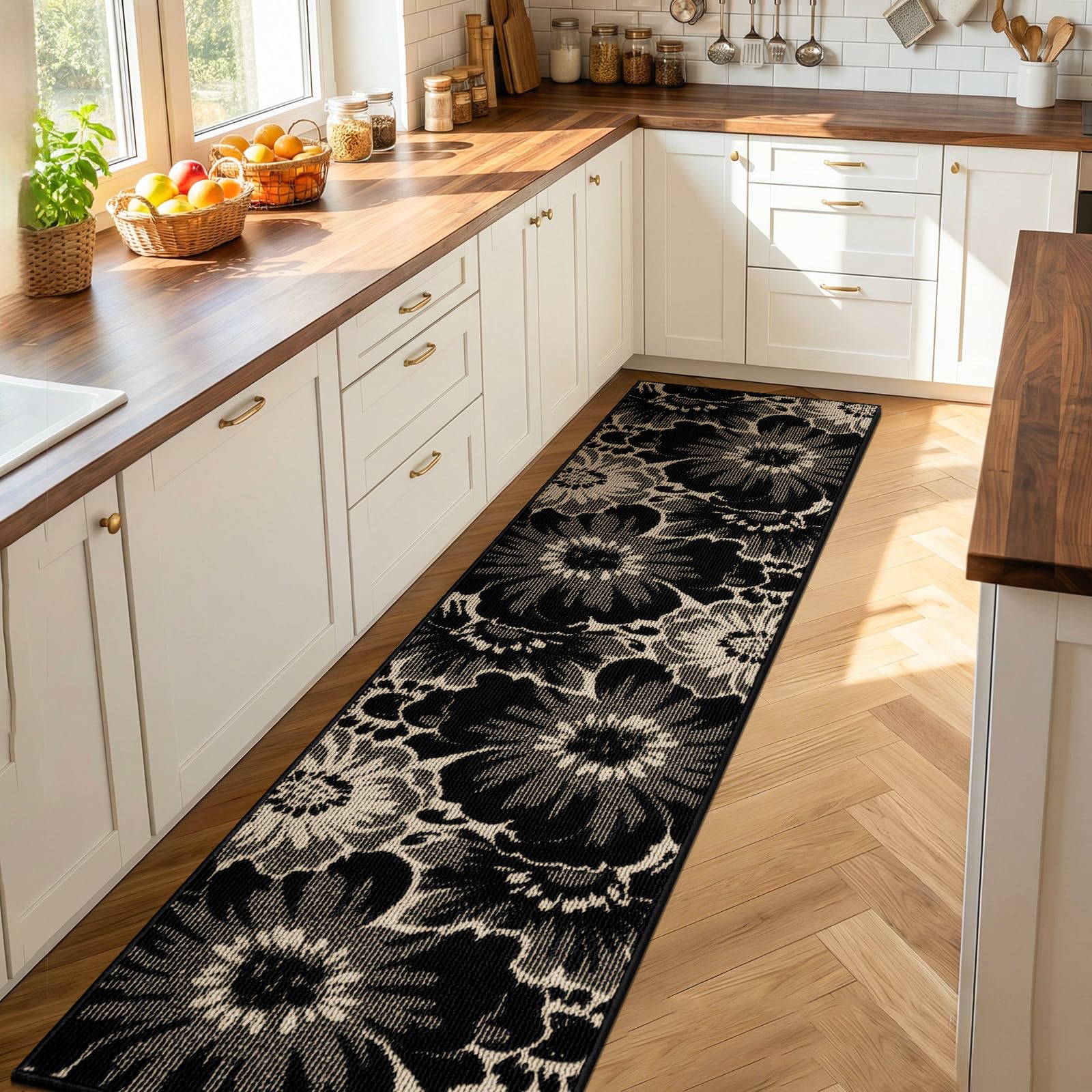 Findosom runner ready for washing showing easy-care convenience