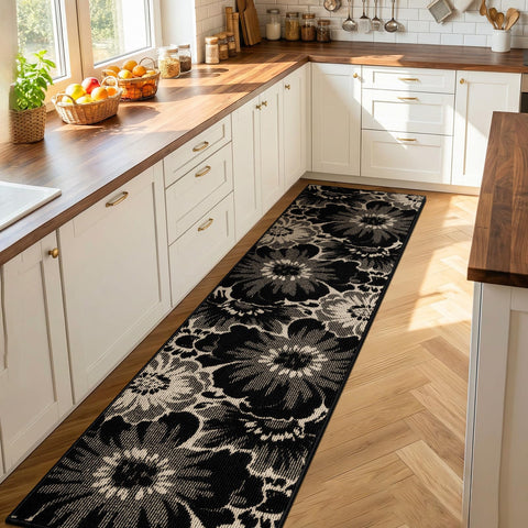 Findosom runner ready for washing showing easy-care convenience