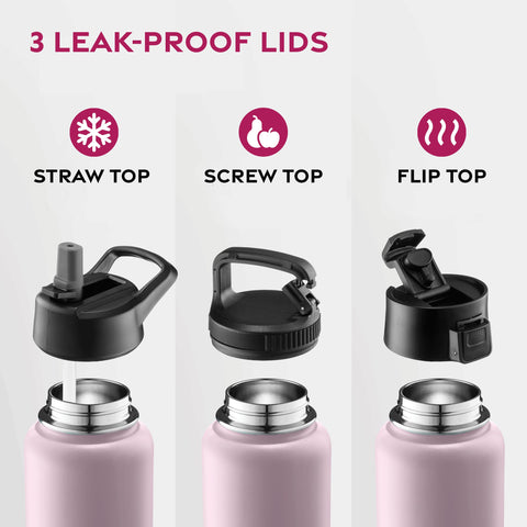 FineDine mouthpiece lid detail for controlled drinking and temperature safety
