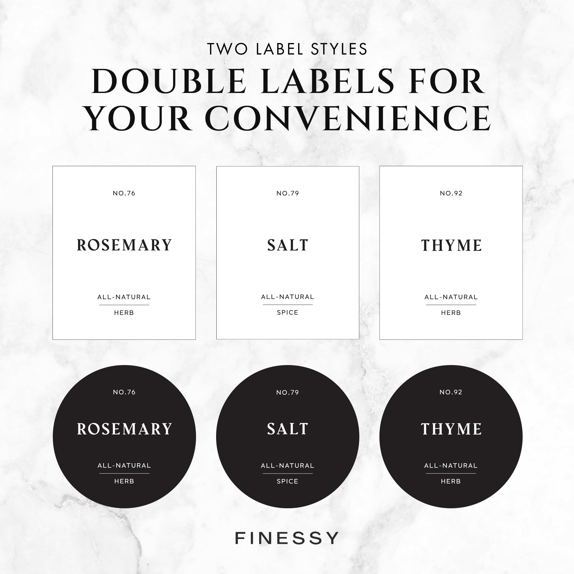 FINESSY kitchen shelf with jars displayed for an Instagram-worthy aesthetic