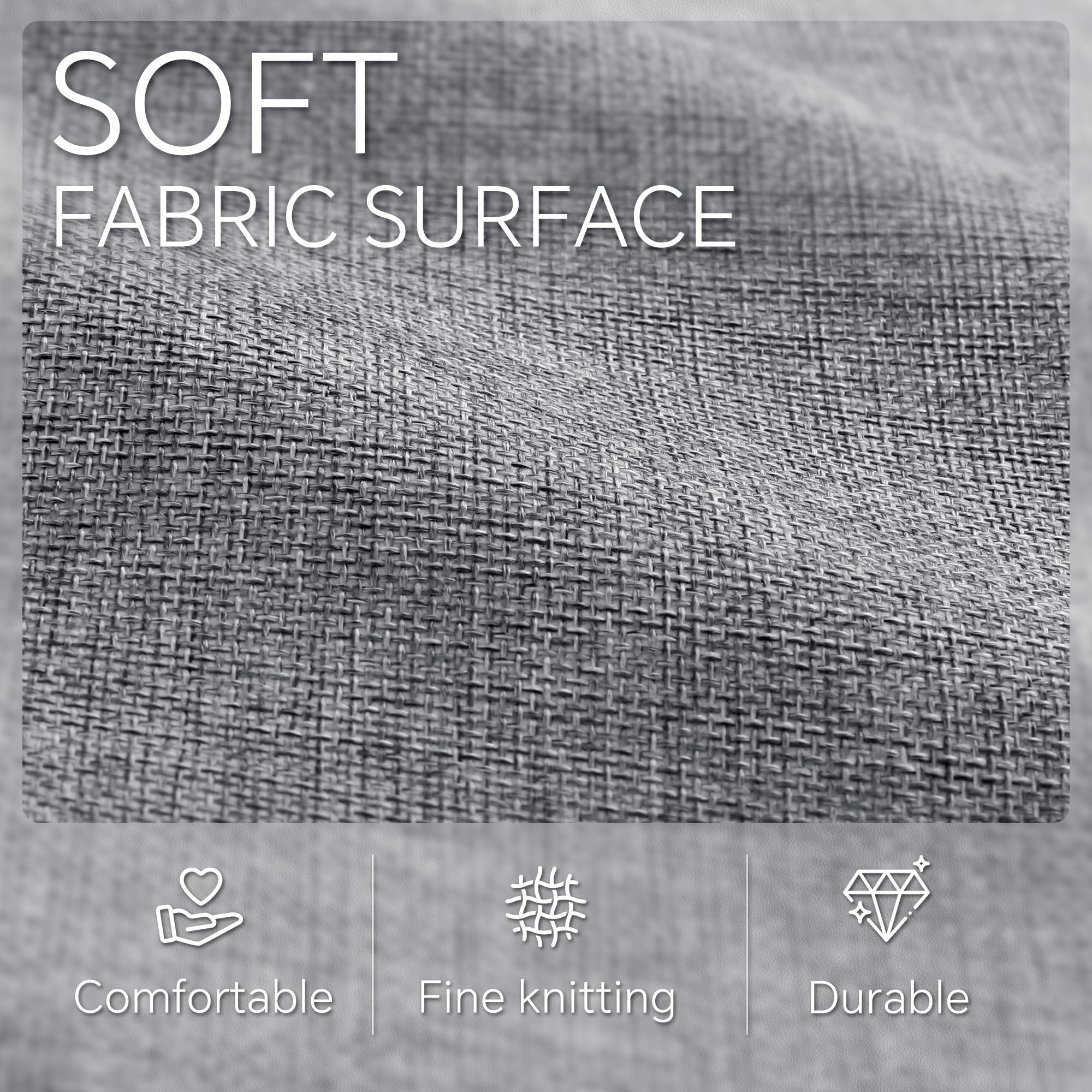 FinishingBo close-up of linen texture highlighting durable finish
