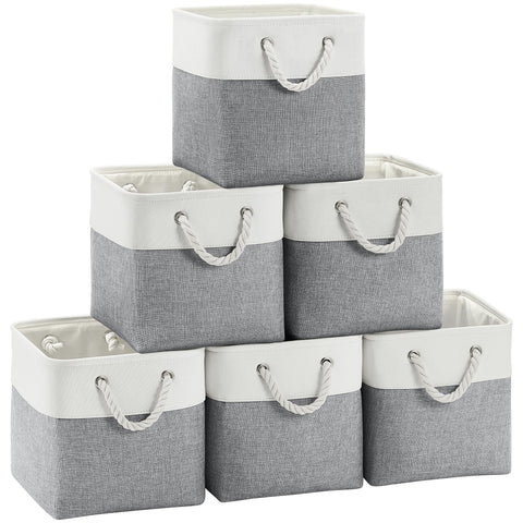 FinishingBo front view of six-pack bins showing neat storage benefit