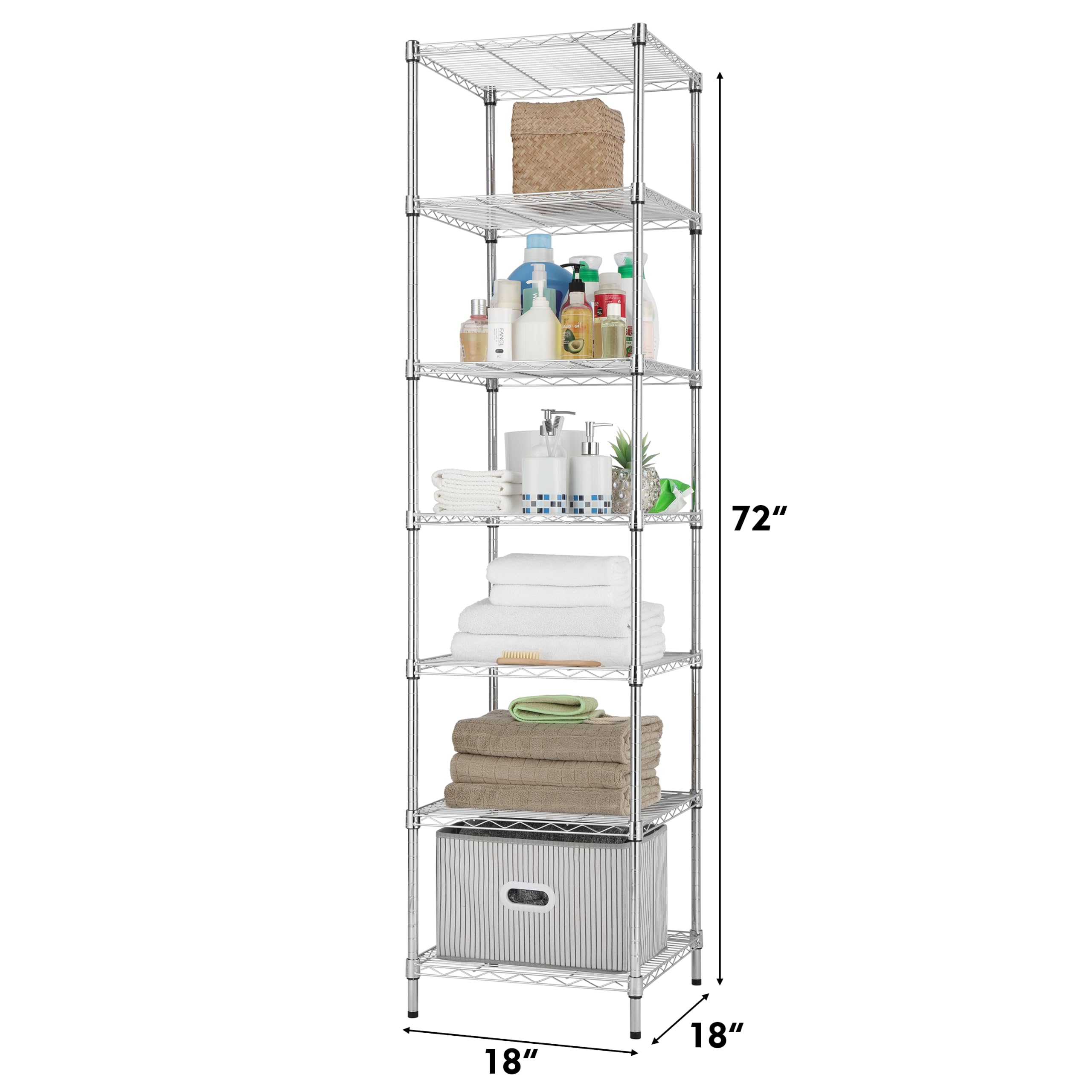 Finnhomy shelving in kitchen organizing pantry items for easy access benefit