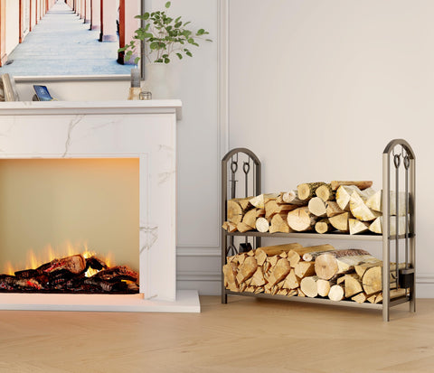 Fire Beauty close-up of square tube metal frame highlighting durable construction