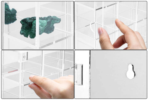 FIRE ROSE open door access to compartments showing easy specimen retrieval