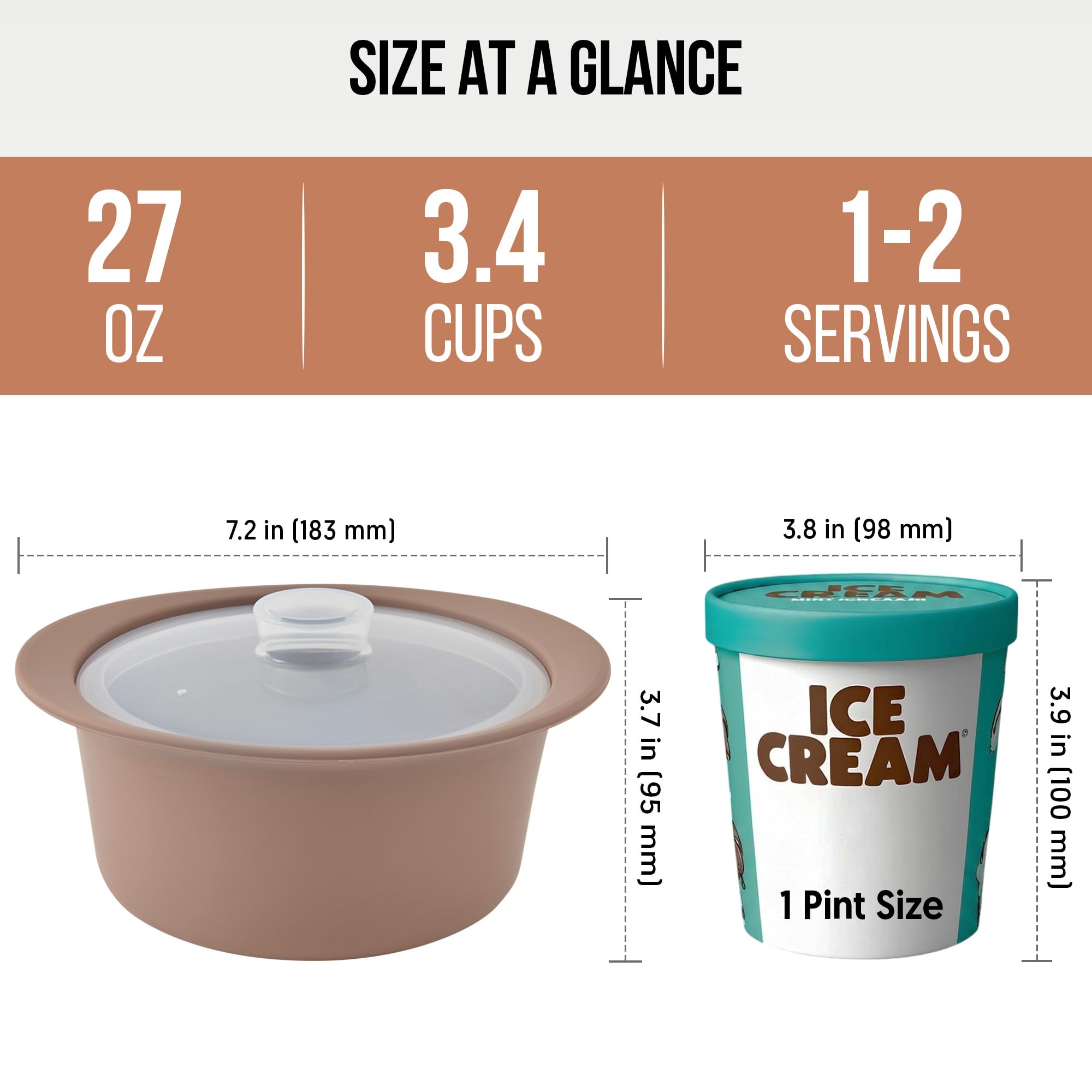 FIRGI on kitchen counter illustrating modern, compact design