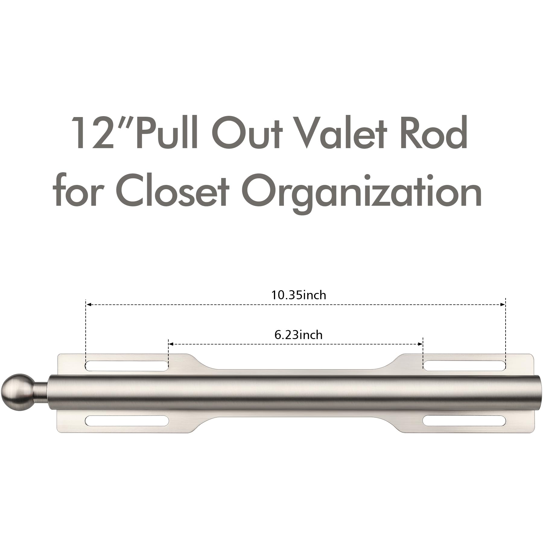 FIRJOY installed in closet demonstrating space-saving pull-out convenience benefit