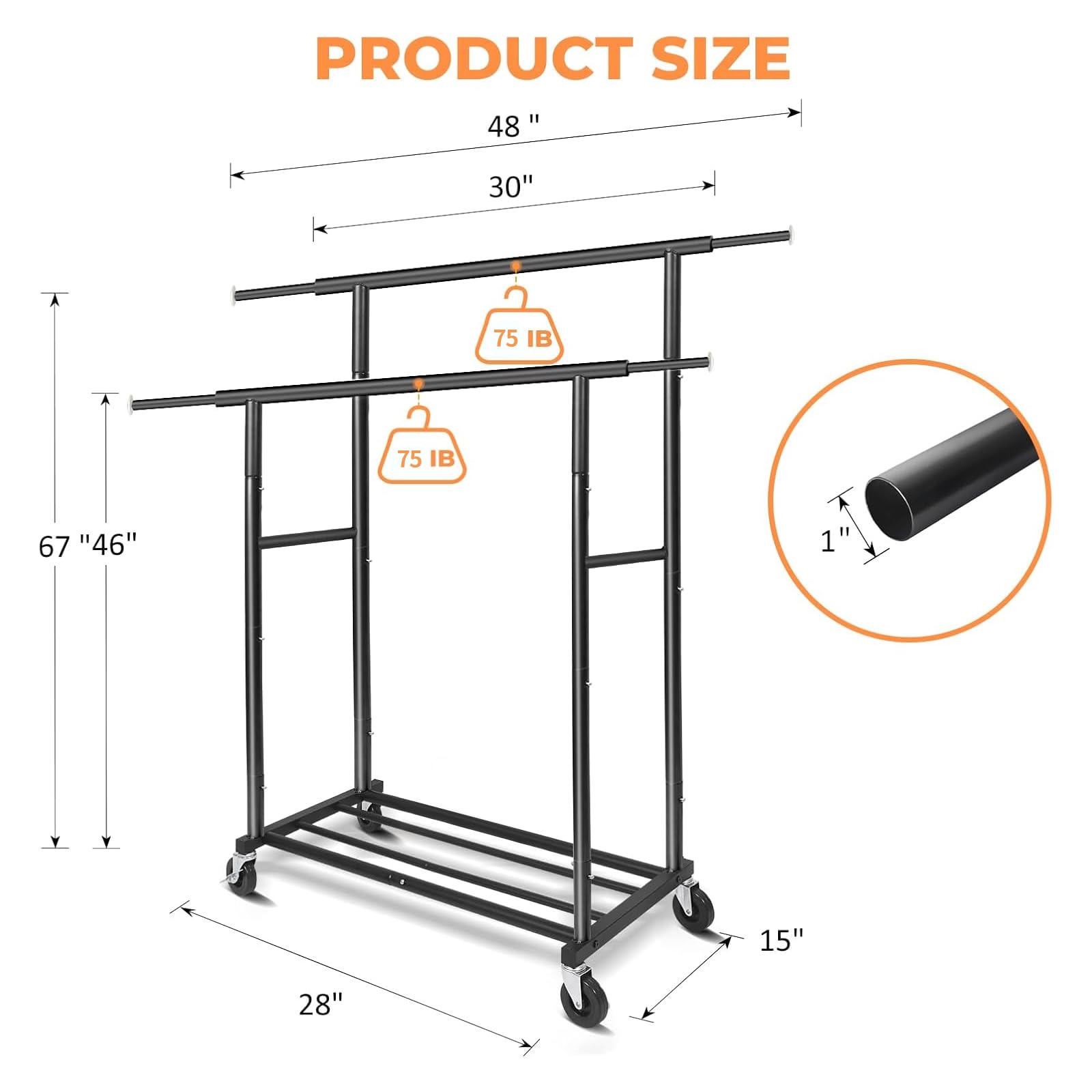 Fishat caster wheel and lock detail — smooth mobility and secure positioning