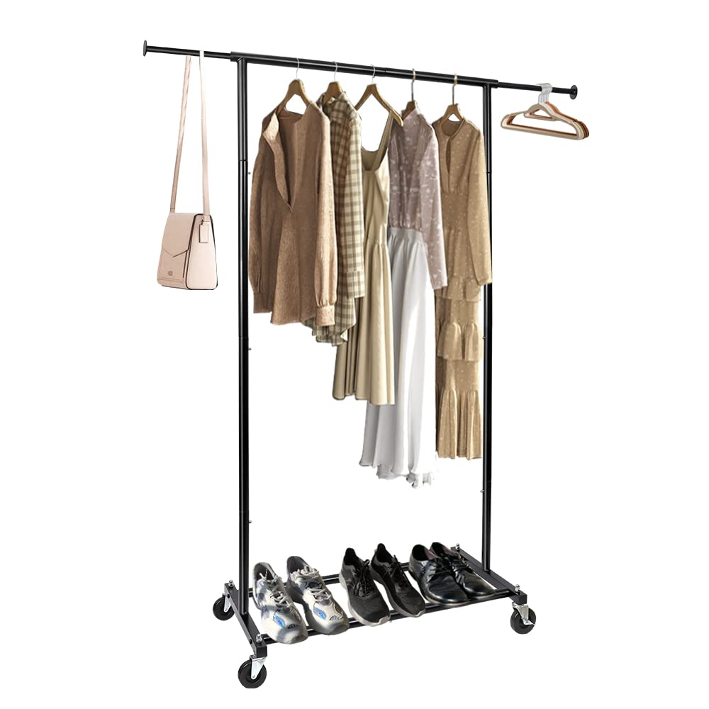 Fishat in laundry room utility use showing temporary hanging solution and convenience benefit