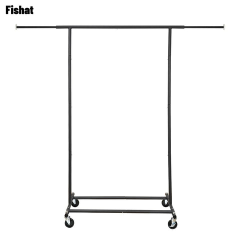 Fishat top extendable rod closeup showing adjustable length for more garments