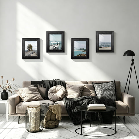 Fisnish tightly packaged frame demonstrating damage-free shipping benefit