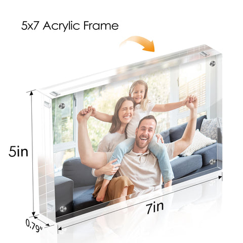 Fisnish side profile highlighting 20mm thickness for stable tabletop display