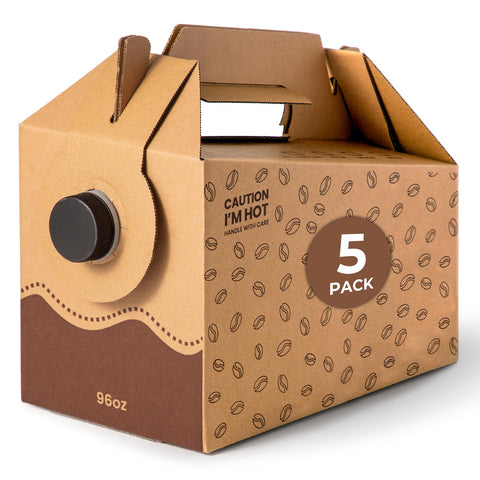 Fit Meal Prep front packaging showing five 96 oz dispensers and branding benefit of bulk supply
