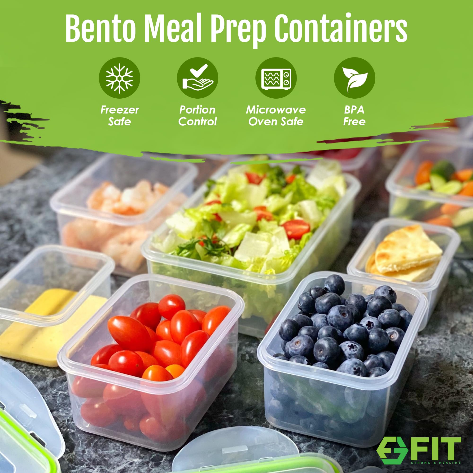 FIT Strong & Healthy close-up of three compartments highlighting portion control