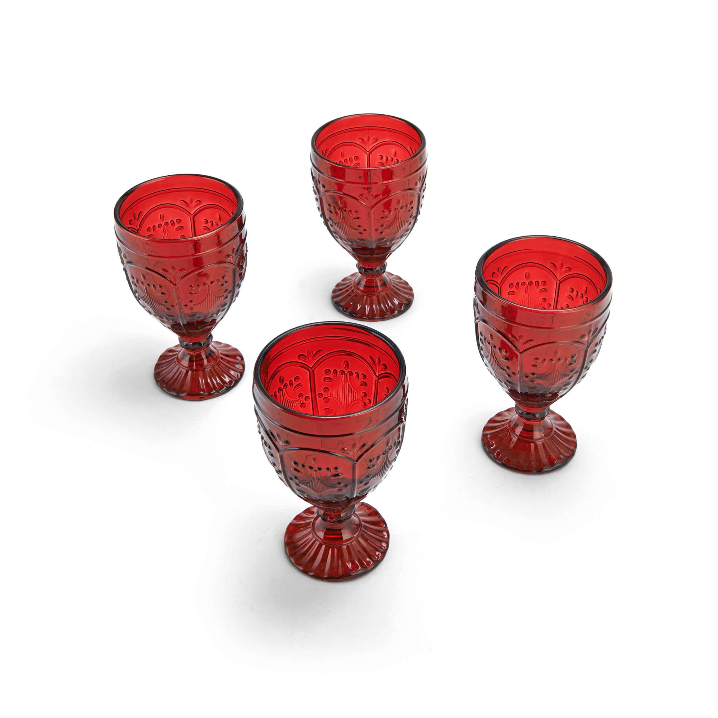 Fitz & Floyd set of four goblets in gift box ready for presenting