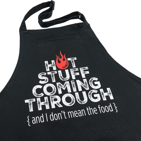 FixGrub front view apron showing full design and coverage for confident cooking
