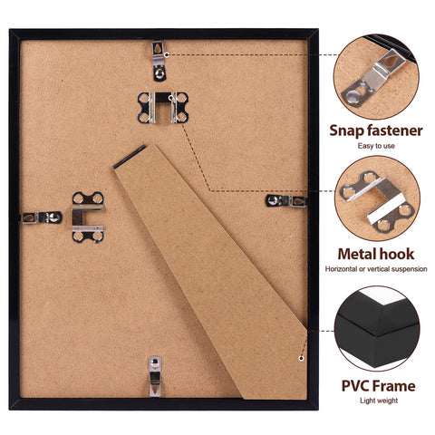 Fixwal frame on tabletop easel showing flexible display option benefit