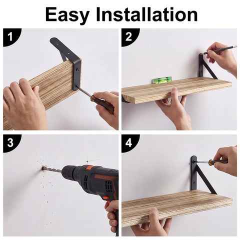 Fixwal metal bracket and included hardware detail demonstrating secure mounting