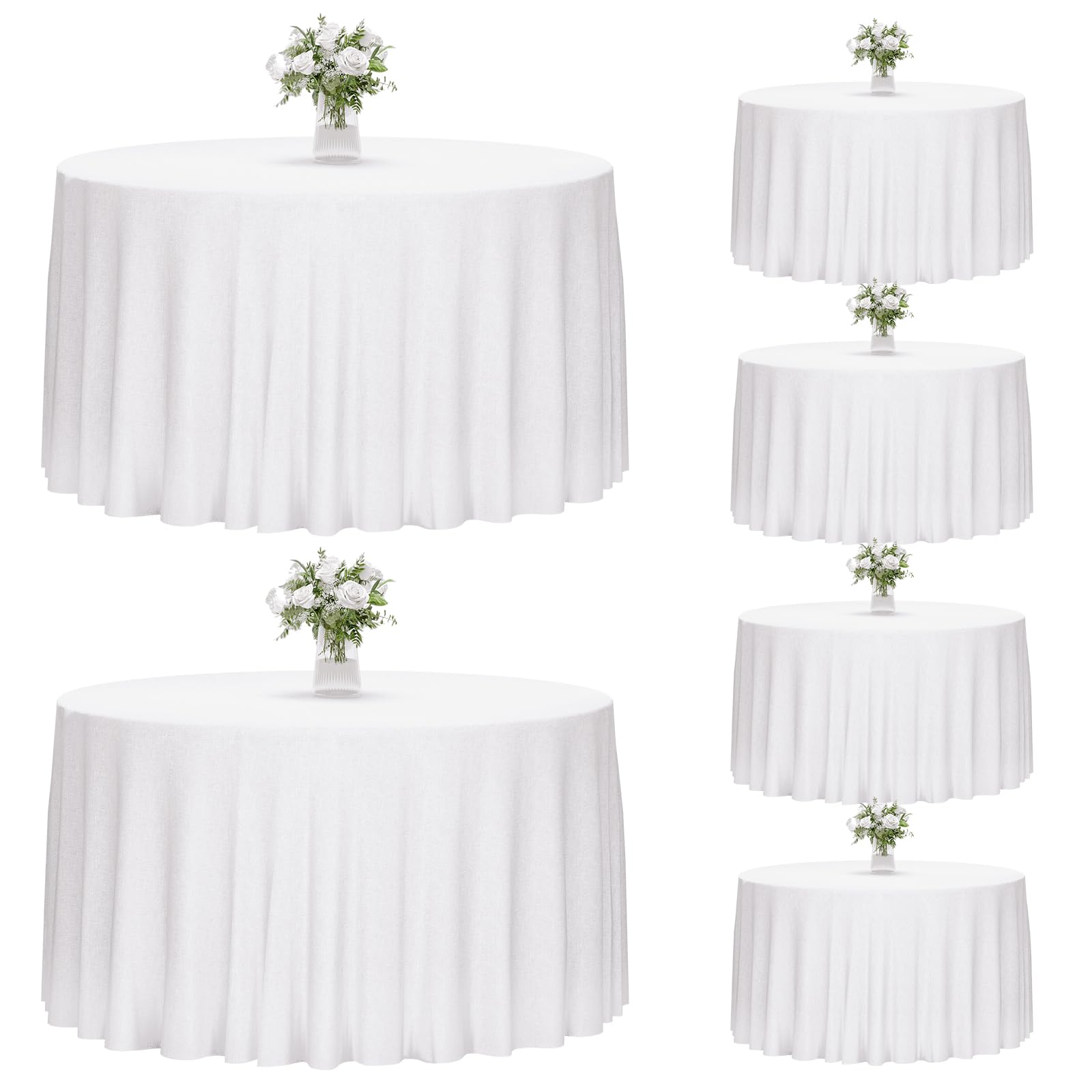Fixwal six-pack front view showing crisp white covers and benefits for events