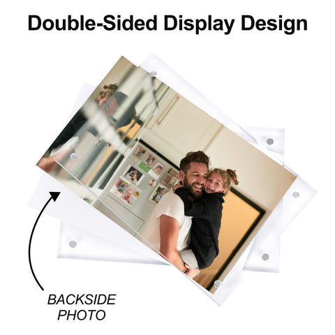 Fixwal frame in use on desk styled for modern decor inspiration