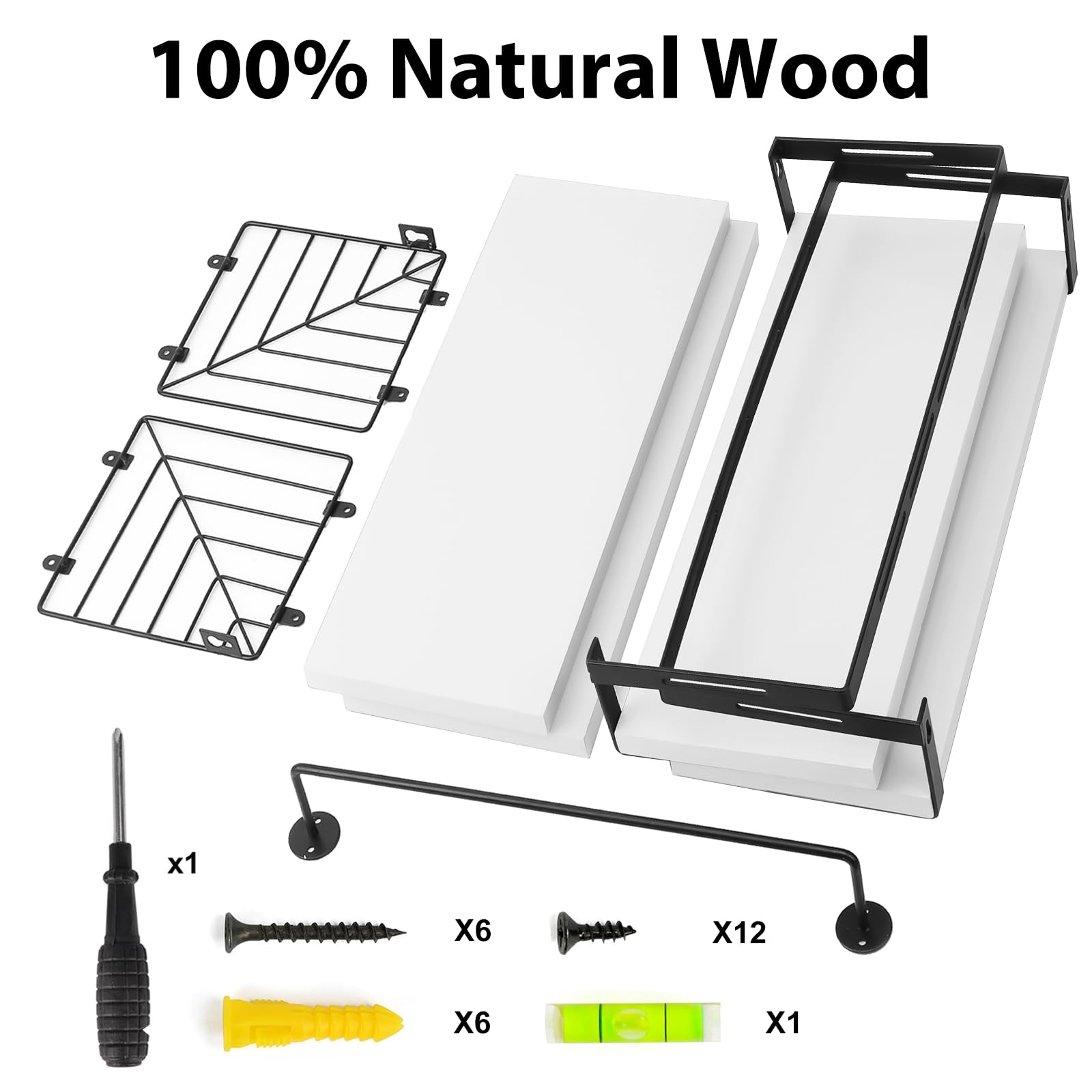 Fixwal metal frame leaf accent detail showing rust-resistant protection