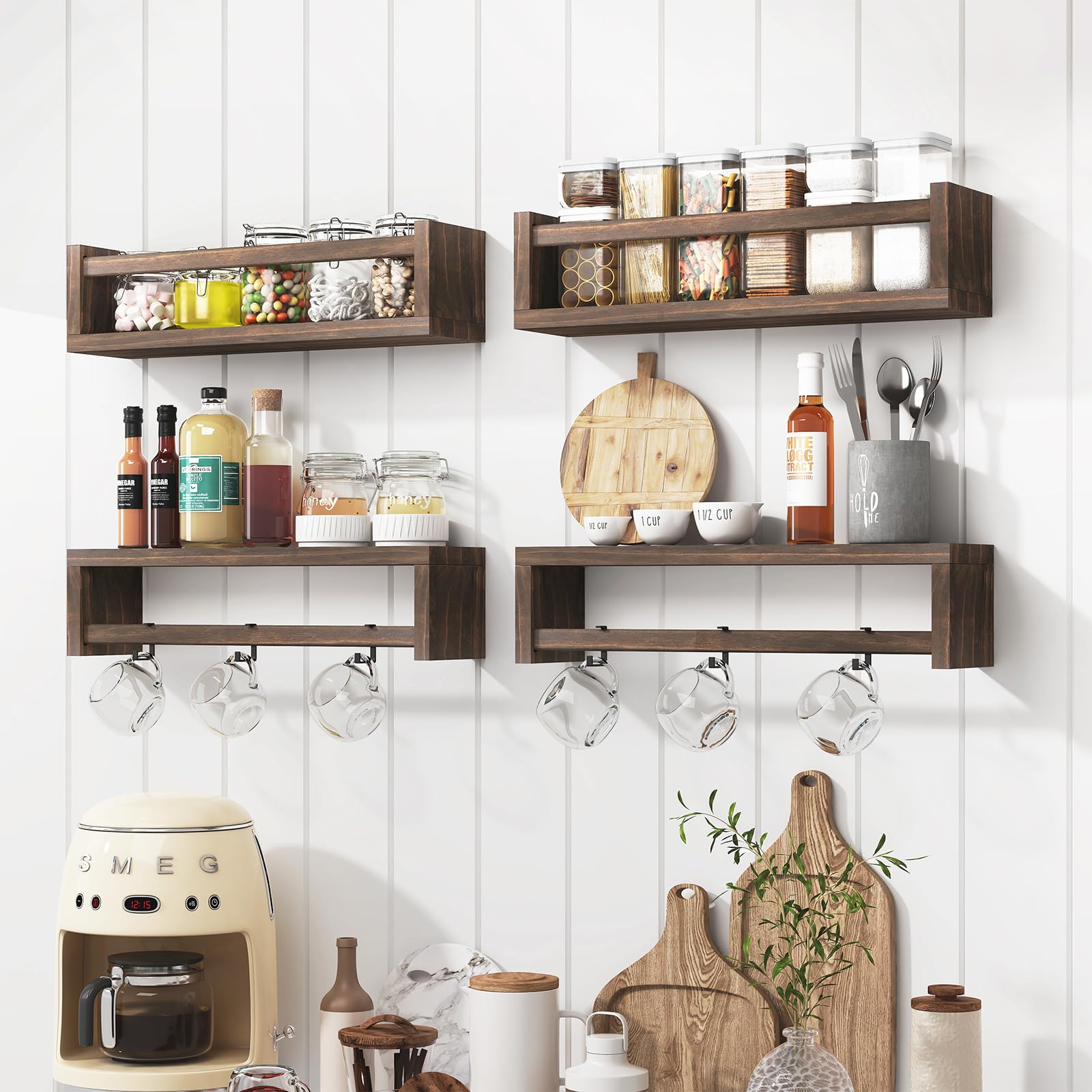 Fixwal boxed shelves with included hardware for quick, reliable installation
