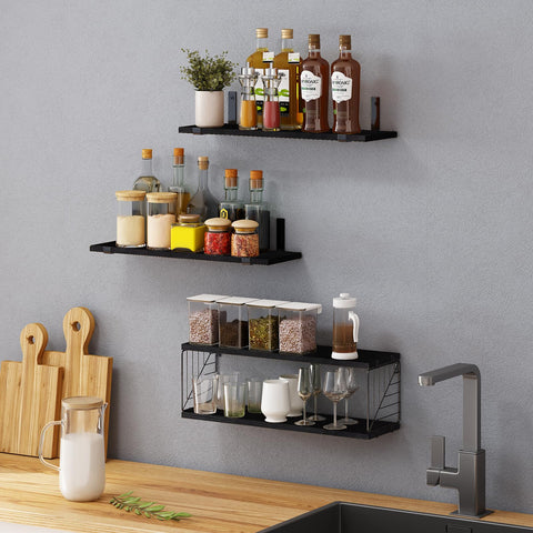 Fixwal decorated shelves with plants and toiletries adding bathroom charm