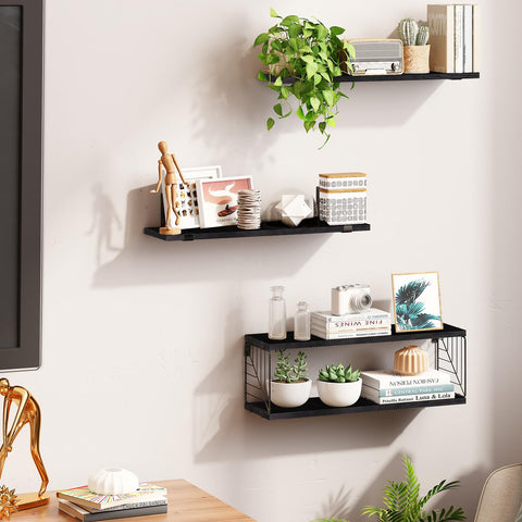 Fixwal shelves next to a toilet showing scale and space-saving benefit