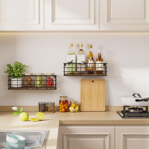 Fixwal mounted shelves size comparison demonstrating graduated lengths for planning