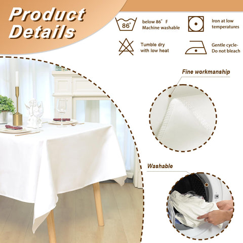 Fixwal table in use with centerpiece demonstrating polished event-ready appearance