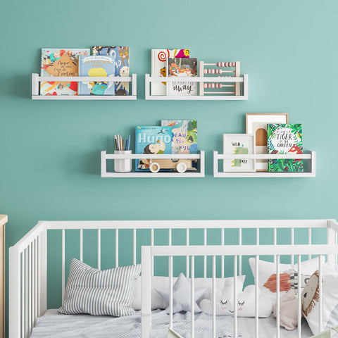 Fixwal upside down shelf with hangers showing clothing storage benefit