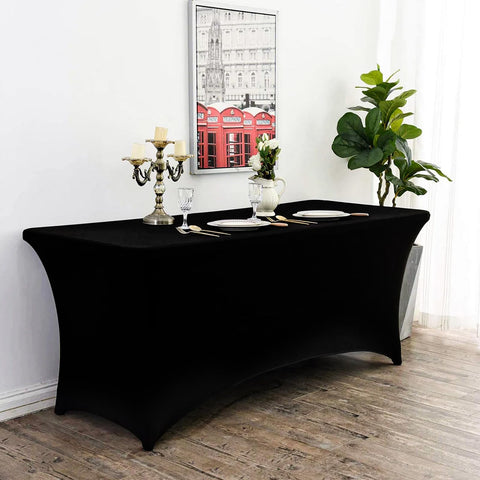 Fixwal at a wedding reception showing elegant black cover enhancing decor