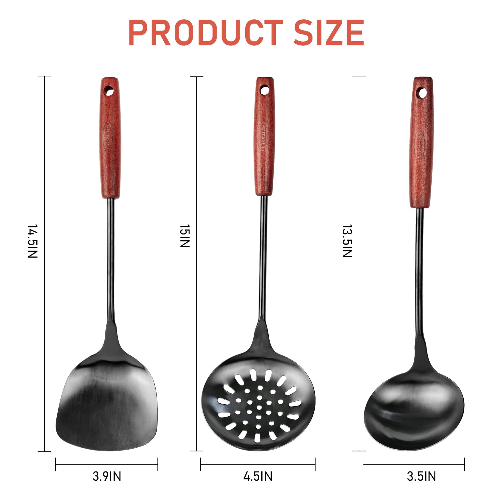 FJNATINH close-up of stainless steel edge highlighting durable plating and smooth finish