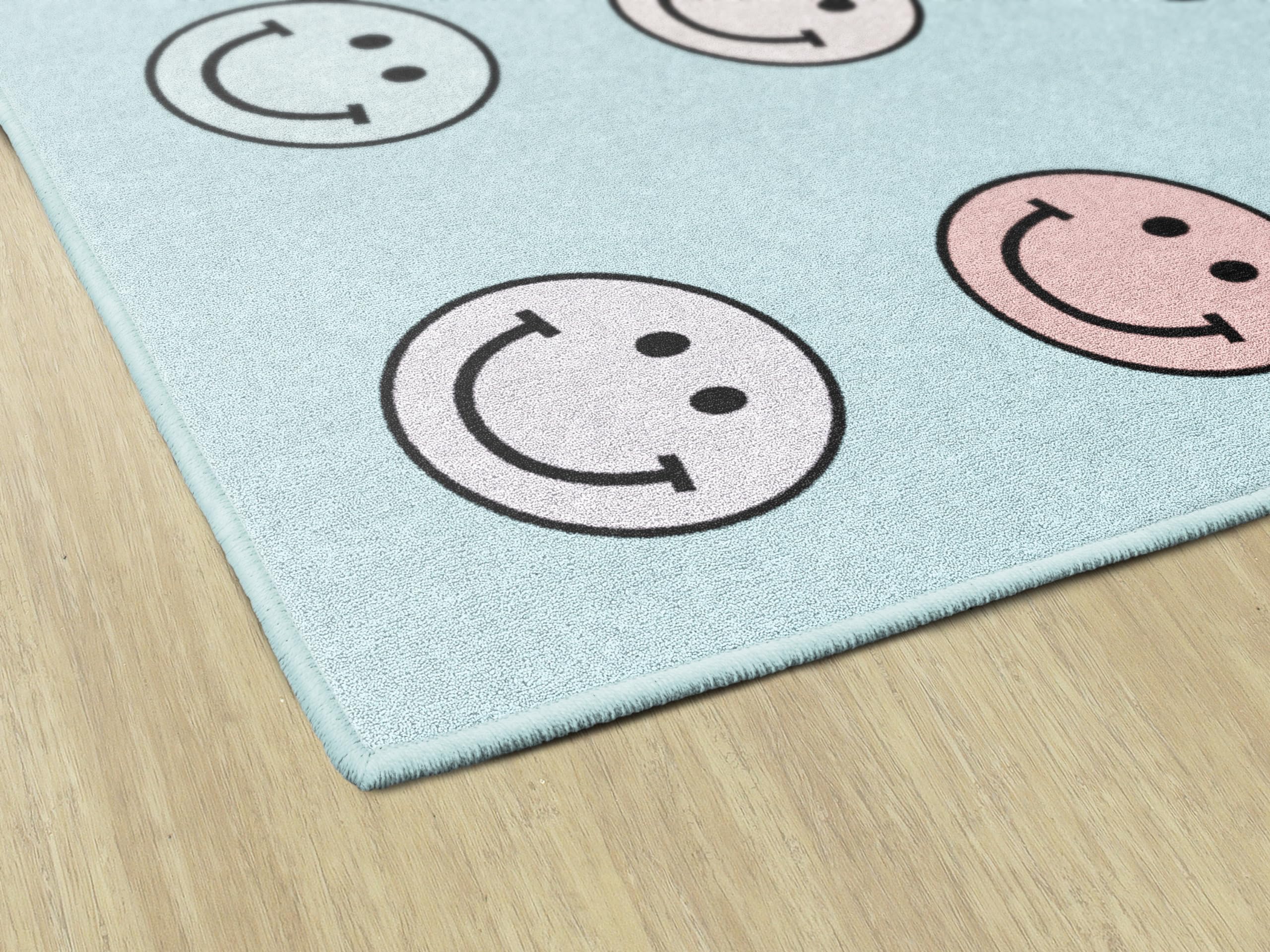 Flagship Carpets size comparison with children showing seating capacity benefit