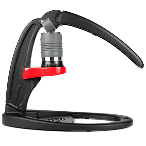 Flair Classic front view showing compact lever and solid base for steady extractions