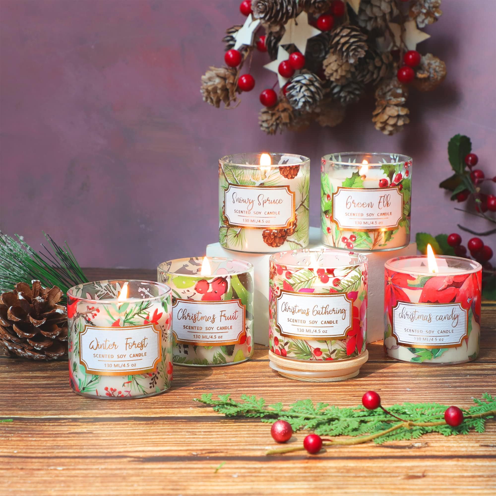 FLAVCHARM reused jar with tea lights demonstrating sustainability benefit