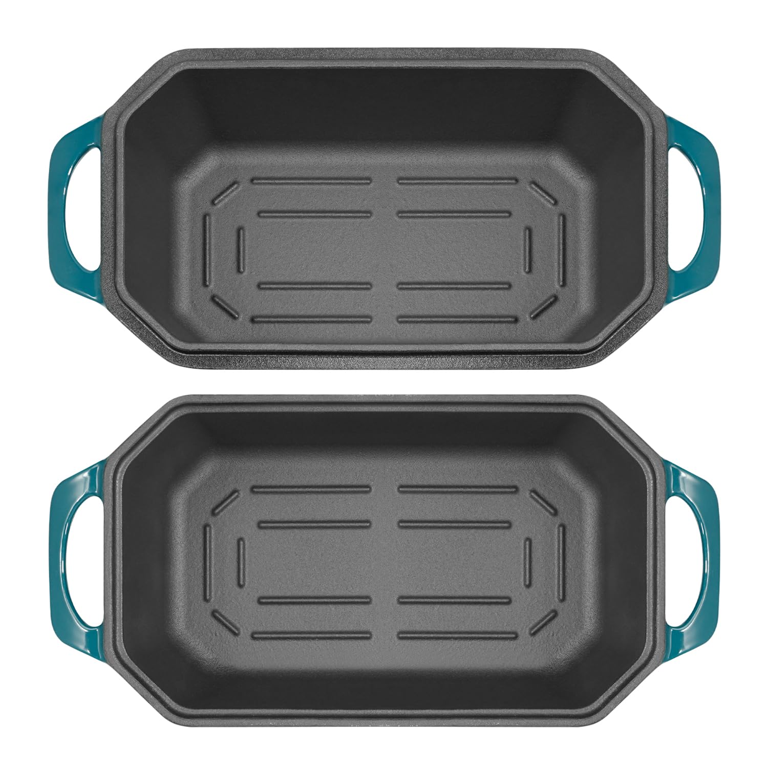 Flavehc close-up of enameled interior highlighting nonstick finish and easy cleaning