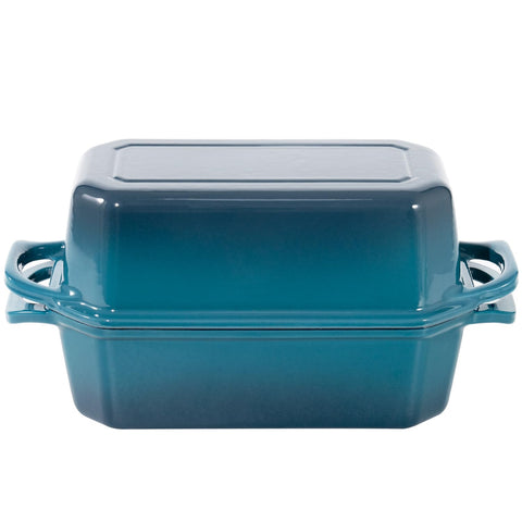 Flavehc lid used as second pan, versatile functionality for two loaves or cover