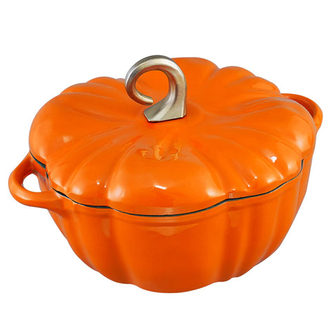 Flavehc pumpkin pot simmering stew on stovetop demonstrating even heat distribution