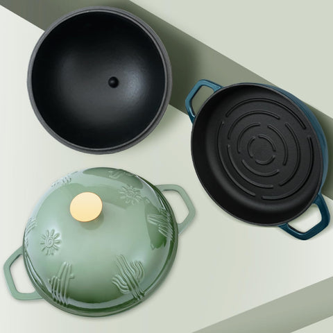 Flavehc preheating on stovetop demonstrating versatile heat compatibility