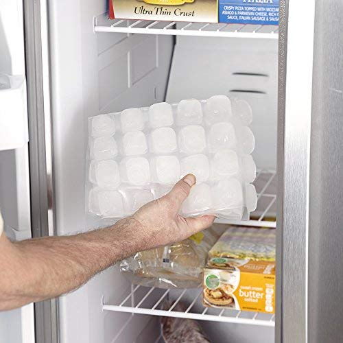 FlexiFreeze being wiped clean and folded for compact storage between uses