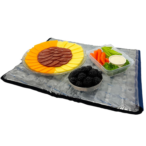 FlexiFreeze front view of party mat showing clean presentation and easy setup