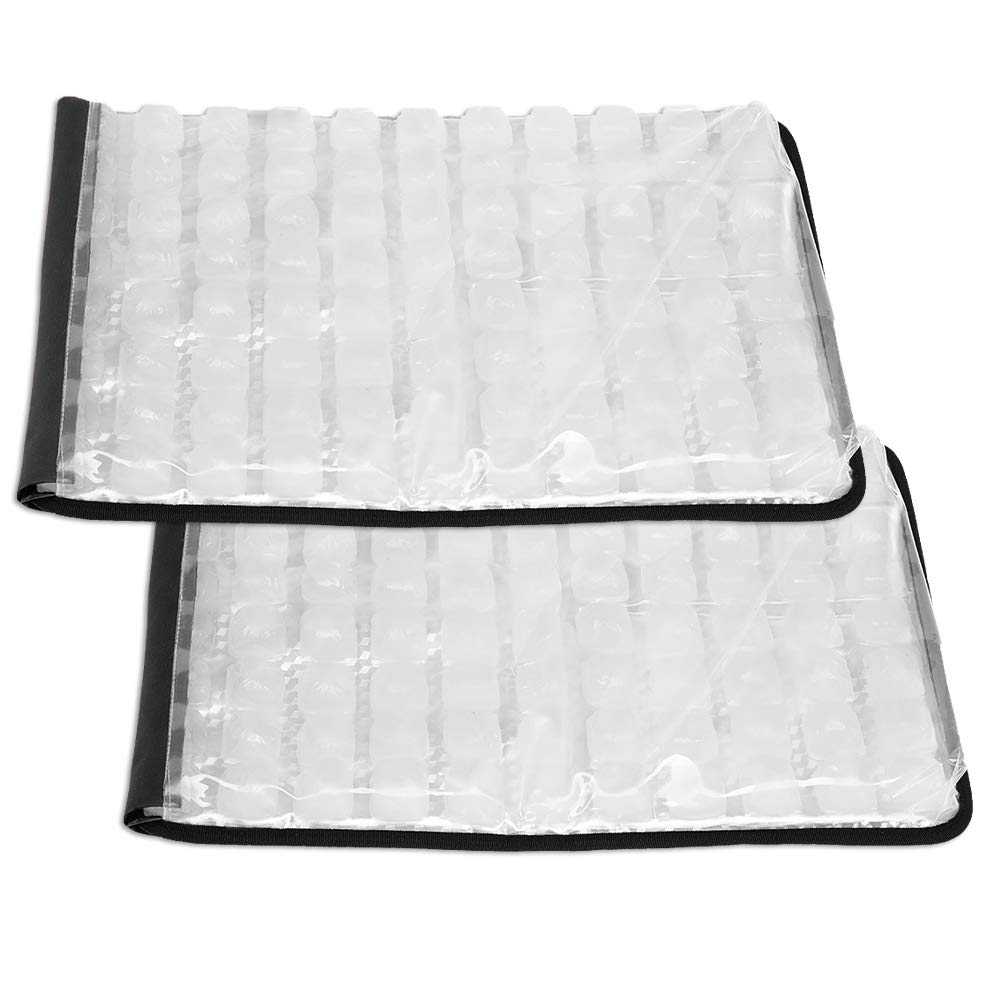 FlexiFreeze mat in use under a charcuterie board keeping meats and cheeses chilled