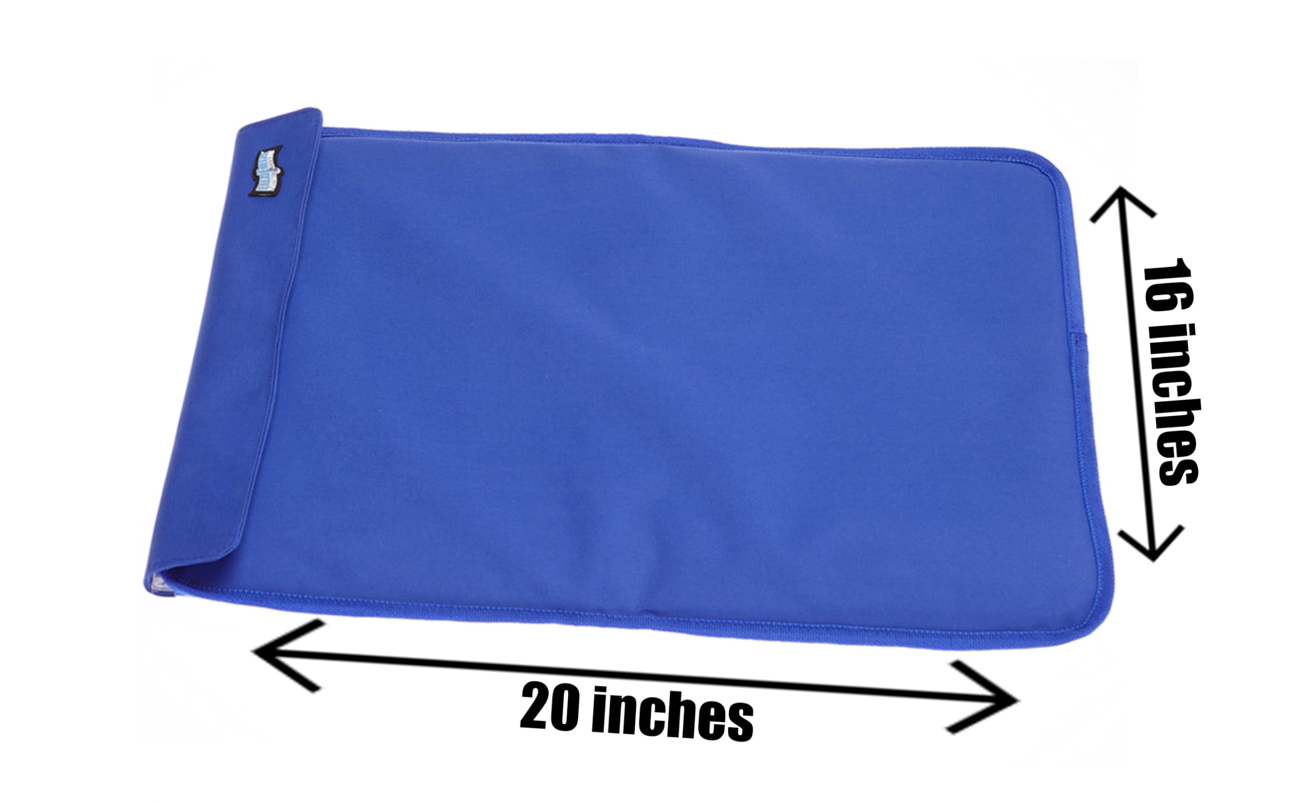 FlexiFreeze mat under charcuterie board keeping cheeses and meats chilled